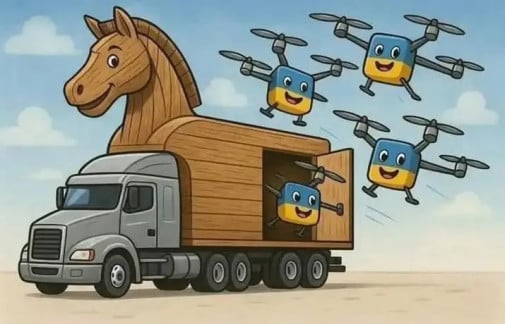 Trojan trizub